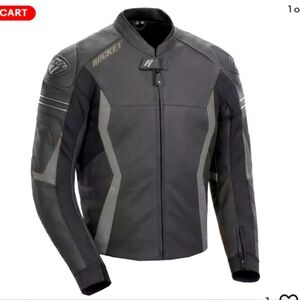 Joe Rocket GPX Men's Leather Motorcycle Jacket